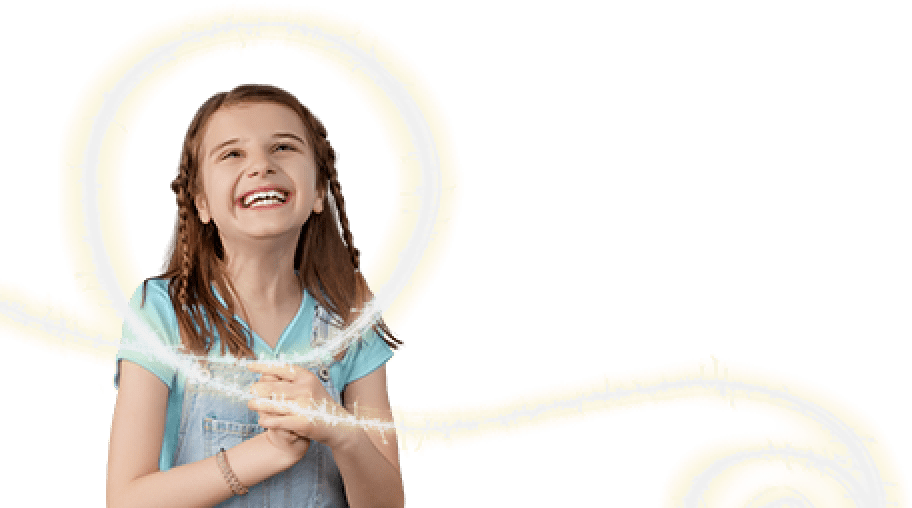 Kate, age 9, living with Rett syndrome