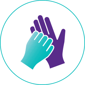 Unusual hand movements icon